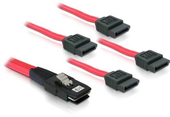 DeLOCK SATA SAS cable 36 pin 4i MultiLane (M) |