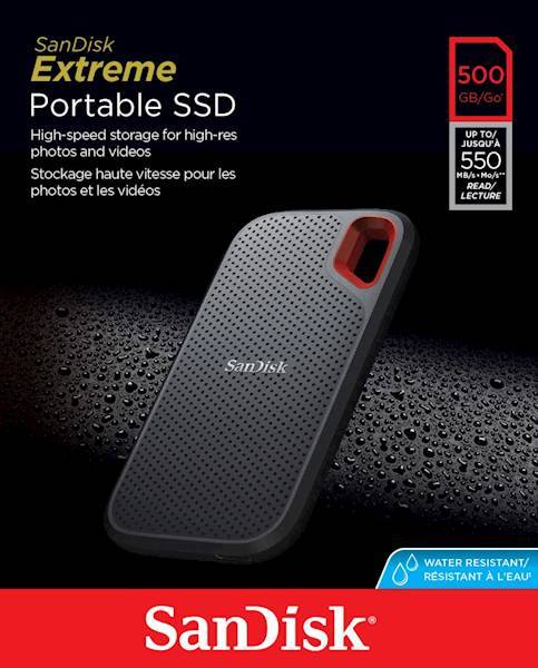 SanDisk Extreme Solid state drive 500 | SDSSDE60-500G-G25
