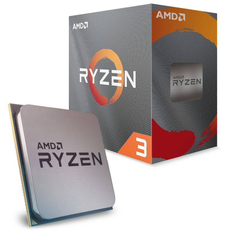 AMD Ryzen 3 3100 3.6 GHz 4 cores 8 100 100000284BOX