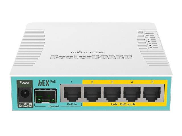 MikroTik RouterBOARD hEX RB960PGS Router 4-port | RB960PGS