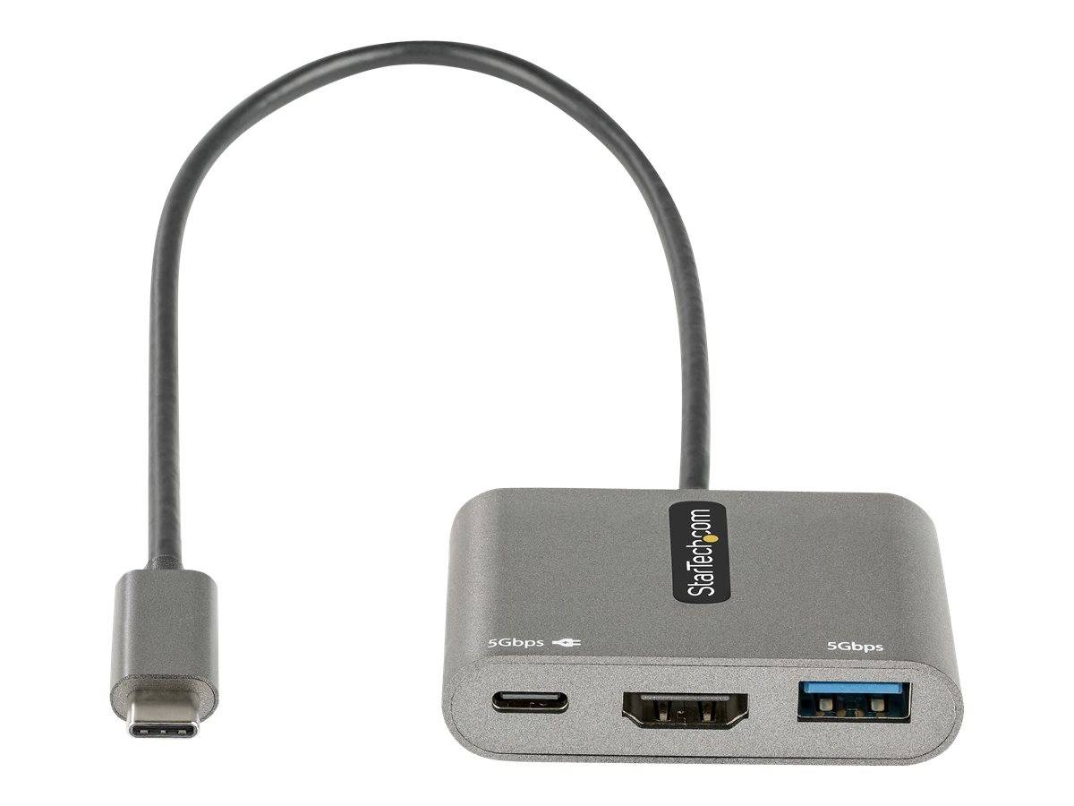 USB-C to HDMI 3-in-1 Docking Converter with Power Delivery