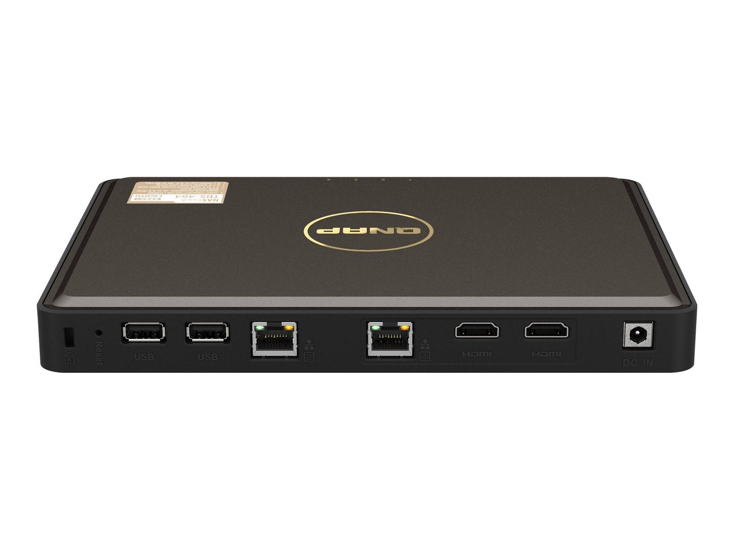 QNAP TBS 464 NASbook NAS server 4 bays RAID RAID 0 TBS 464 8G