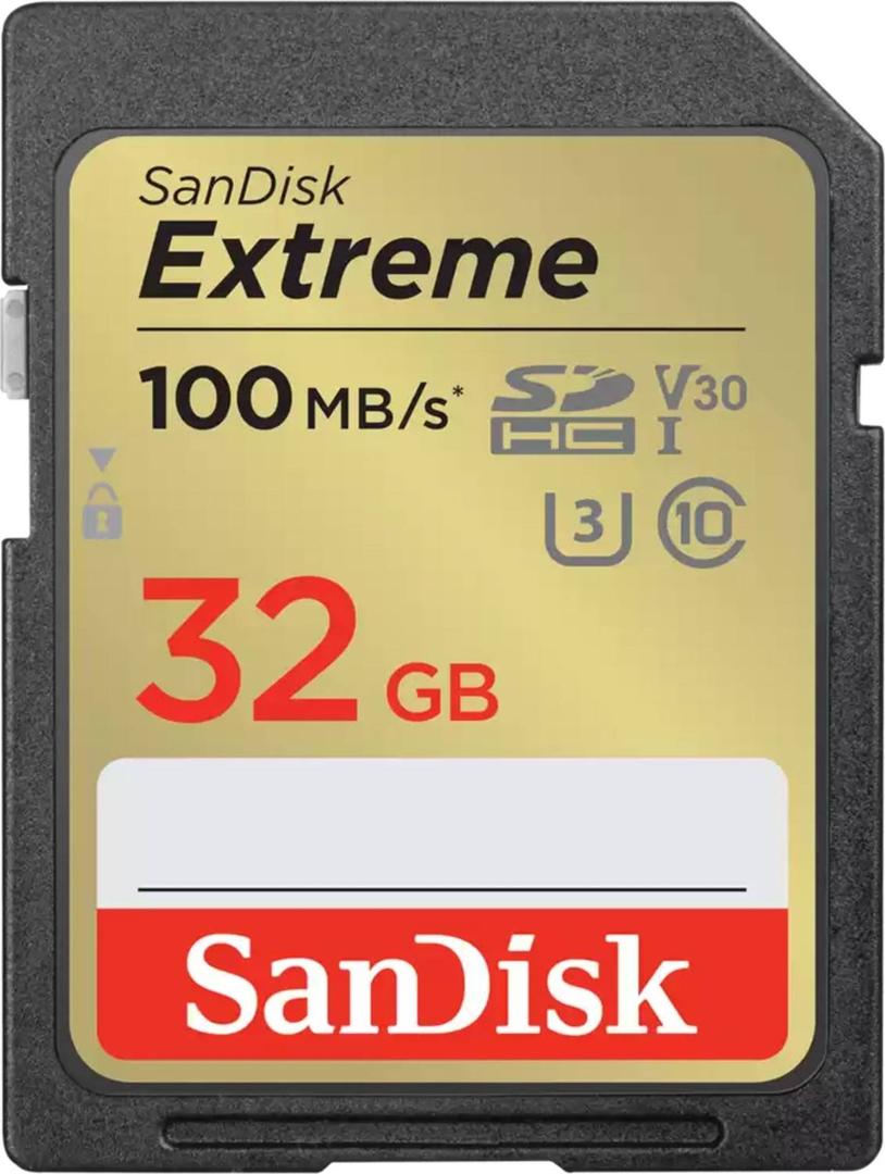 SanDisk Extreme R100 W60 SDHC 32GB UHS I U3 Class 10 2er Pack