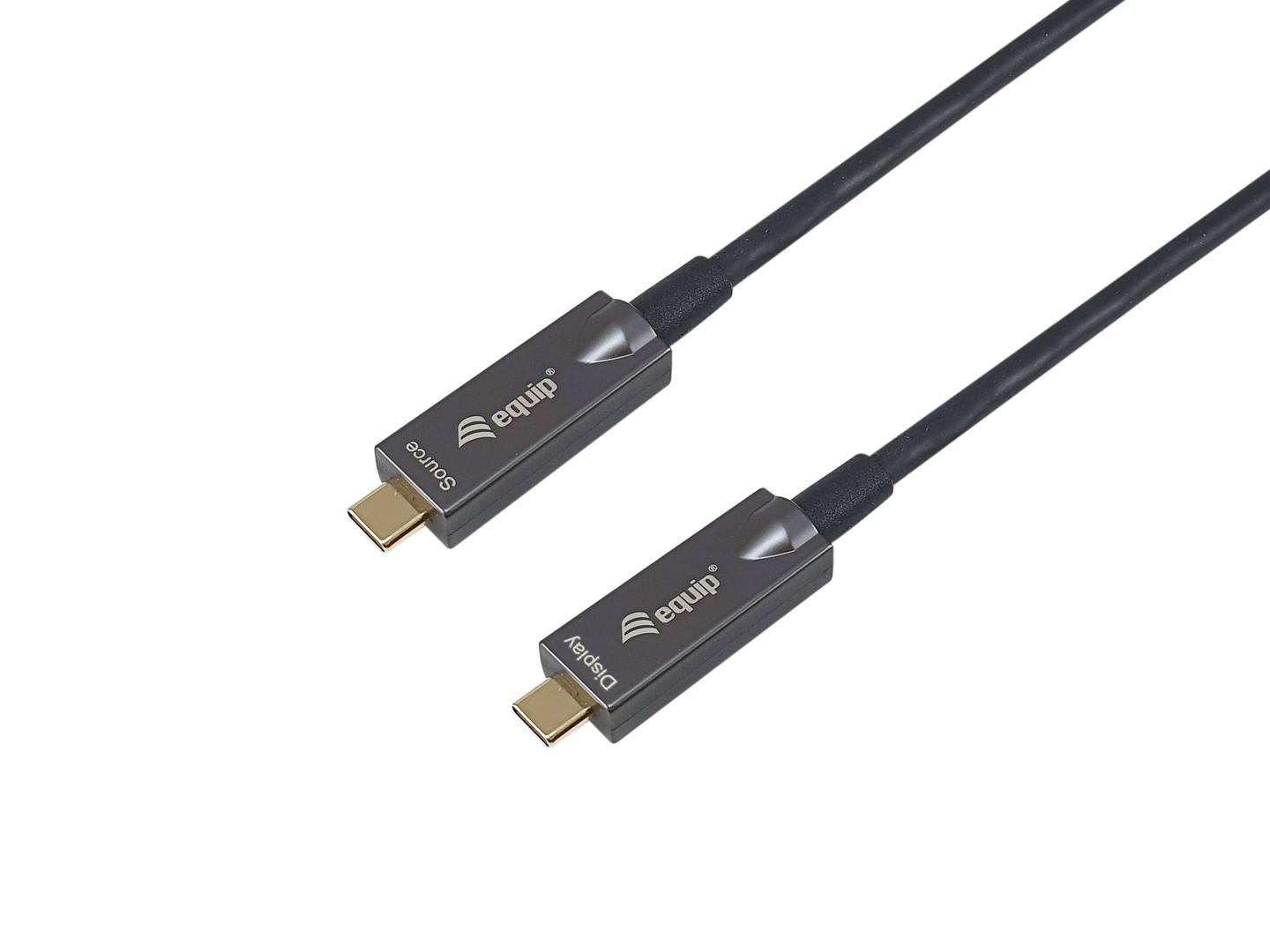 Equip USB-C to C Active Optical Cable, 10m, 4K60Hz, | 119462