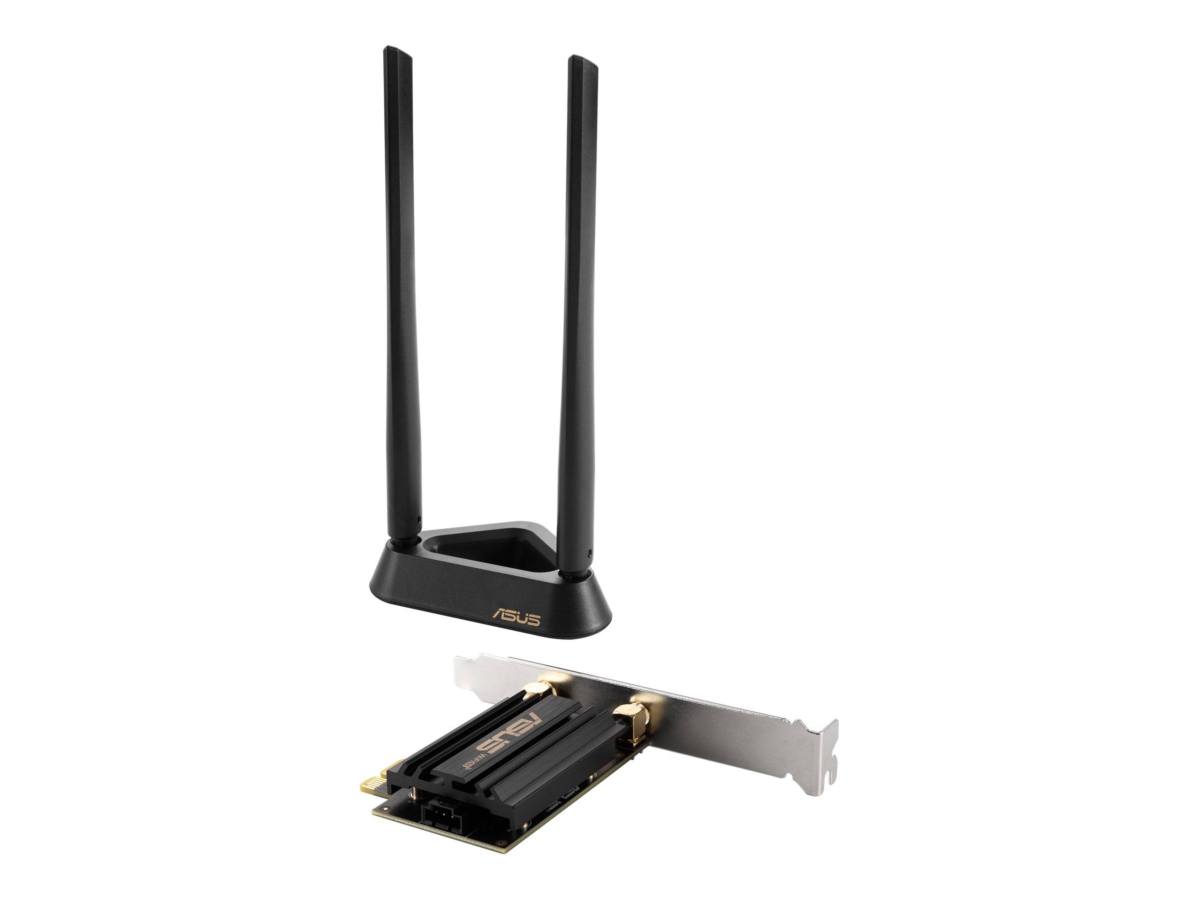 ASUS PCE-AXE59BT Network adapter PCIe 802.11a, | 90IG07I0-MO0B00
