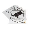 AXIS Surveillance Sticker Stickers (pack of 10) 5502-811