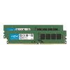 Crucial DDR4 16 GB: 2 x 8 GB DIMM 288-pin CT2K8G4DFRA32A