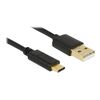 DeLOCK USB cable USB (M) to USB-C (M) USB 2.0 3 A 4m 83669