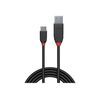 Lindy Black Line USB cable USBC (M) to USB Type A (M) 36917