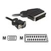 Delock - Video cable - VGA - HD-15 (VGA) male to SCART ma | 65028