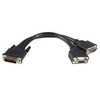 StarTech.com 30CM LFH 59 Male to Dual Female VGA DMS 59 Cable, image 