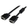 StarTech.com Coax High Resolution VGA Monitor Cable, HD-15 (M)  HD-15 (M)  1m,  moulded, thumbscrews,  black, image 