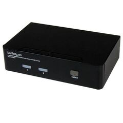 StarTech.com 2 Port USB HDMI® KVM Switch with Audio and USB 2.0 Hub, image 