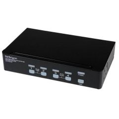 StarTech.com 4 Port High Resolution USB DVI Dual Link KVM Switch with Audio, image 