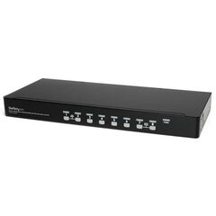 StarTech.com 8 Port 1U Rackmount USB KVM Switch Kit with OSD and Cables, image 