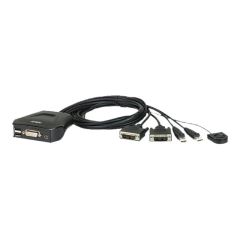 ATEN CS22D KVM switch USB 2 x KVM port(s) 1 local user desktop, image 