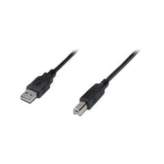 ASSMANN USB cable / 4 PIN USB Type A (M) 4 PIN USB Type B (M) 5m ( USB  /  USB 2.0 ) black, image 