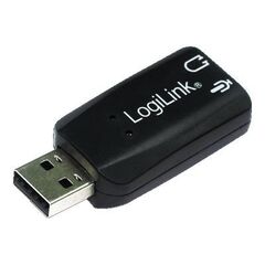 LogiLink USB Soundcard with Virtual 3D Soundeffects stereo USB 2.0, image 