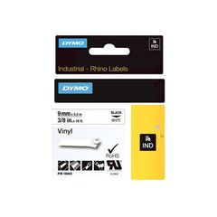 DYMO  Permanent adhesive vinyl tape  white  Roll (0.9 cm x 5.5 m) 1 roll(s)  for DYMO ILP219 / Rhino 4200, 6000, 6000 Hard Case Kit, image 