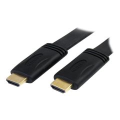 StarTech.com 5m Flat High Speed HDMI Cable with Ethernet - Ultra HD 4k x 2k HDMI Cable - HDMI to HDMI M/M, image 