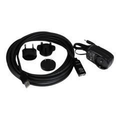StarTech.com 5m USB 2.0 Active Extension Cable  M/F /( USB / USB 2.0 ) - active cable (signal regeneration) - black, image 