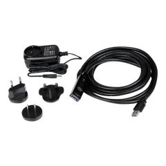 StarTech.com 3m USB 3.0 Active Extension Cable - M/F / ( USB / USB 2.0 / USB 3.0 ) - active cable (signal regeneration) - black, image 