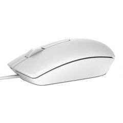 Dell MS116 Mouse optical wired USB white, image 