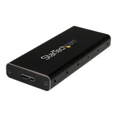 StarTech.com M.2 NGFF SATA Enclosure - USB 3.1 (10Gbps) with USB-C Cable (SM21BMU31C3), image 