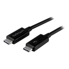 StarTech.com 2m Thunderbolt 3 (20Gbps) USB C Cable / Thunderbolt USB DP / Thunderbolt cable / USB-C (M) to USB-C (M) / Thunderbolt 3 / USB / DisplayPort / 2 m / black | TBLT3MM2M, image 