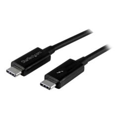 StarTech.com 2m Thunderbolt 3 (20Gbps) USB C Cable / Thunderbolt USB DP / Thunderbolt cable / USB-C (M) to USB-C (M) / Thunderbolt 3 / USB / DisplayPort / 2 m / black | TBLT3MM2M, image 