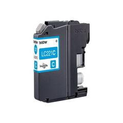 Brother LC221C Cyan original ink cartridge for Brother DCP-J562DW, MFC-J480DW, MFC-J680DW, image 