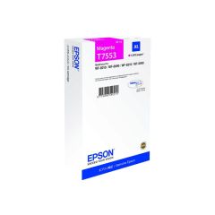 Epson T7553 / 39ml / XL size / magenta / original / ink cartridge / for WorkForce Pro WF-8010, WF-8090, WF-8090 D3TWC, WF-8510, WF-8590, WF-8590 D3TWFC | C13T755340, image 