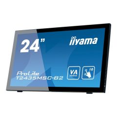 Iiyama ProLite T2435MSC-B2 LED monitor 24" touchscreen 1920 x 1080 VA 6ms HDMI, DVI-D, DisplayPort speakers black, image 