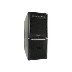 LC Power Pro-Line PRO-924B / Mid tower / ATX 420 Watt ( ATX12V 1.3 ) / black, mesh black / USB/Audio | LC-924B, image 