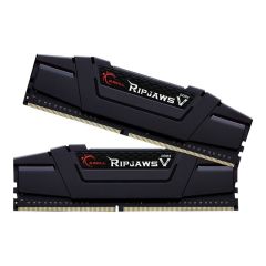 G.Skill Ripjaws V / DDR4 / 32GB  2 x 16GB / DIMM 288-pin / 3200 MHz / PC4-25600 / CL15 / 1.35 V / non-ECC / classic black | F4-3200C15D-32GVK, image 