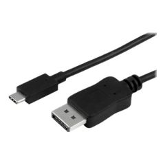 StarTech.com 6ft USB C to DisplayPort Adapter Cable / USB Type-C / 4K 60Hz / DisplayPort cable / 24 pin USB Type C (M) to DisplayPort (M) / 1.83 m | CDP2DPMM6B, image 