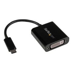 StarTech.com USB C to DVI Adapter / External video adapter / USB Type-C / DVI / black | CDP2DVI, image 