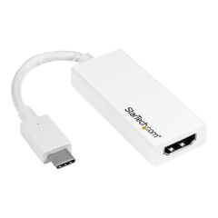 StarTech.com USB-C to HDMI Adapter / External video adapter / USB Type-C / HDMI / white | CDP2HDW, image 