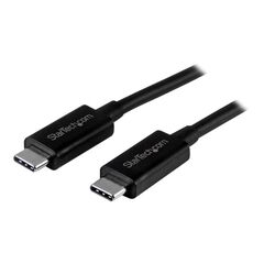 StarTech.com  1m USB-C to USB-C Cable / USB 3.1 (10Gbps) / 4K @ 60Hz /  Charge and Sync  black  | USB31CC1M, image 