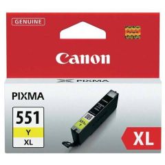 Canon CLI-551Y XL High Yield yellow original ink | 6446B001