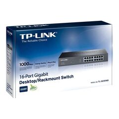 TP-Link TL-SG1016D 16-Port Gigabit Switch | TL-SG1016D