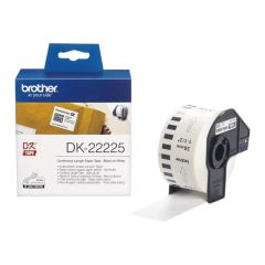 Brother DK-22225 Paper black on white Roll | DK22225