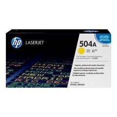 HP 504A Yellow original LaserJet toner cartridge | CE252A