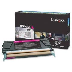 Lexmark Magenta original toner cartridge LCCP, | C746A1MG