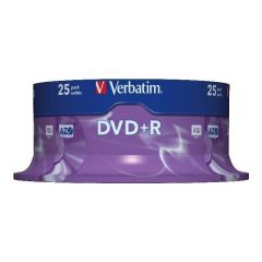 Verbatim DataLifePlus 25 x DVD+R 4.7 GB 16x spindle | 43500