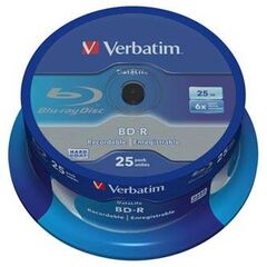 Verbatim DataLife 25 x BD-R 25 GB 6x spindle | 43837