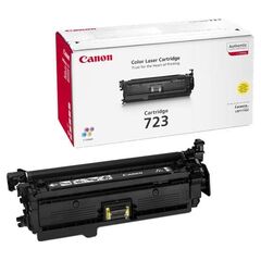 Canon 723 Y Yellow original toner cartridge | 2641B002