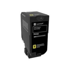 Lexmark Yellow original toner cartridge LCCP, | 74C20YE