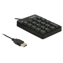 DeLOCK Keypad USB black retail | 12481