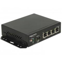 DeLock Switch 4 x  + 1 x SFP desktop | 87704